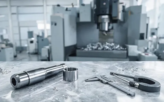 Pièce de rechange sur mesure fraisée en CNC pour une ligne de production